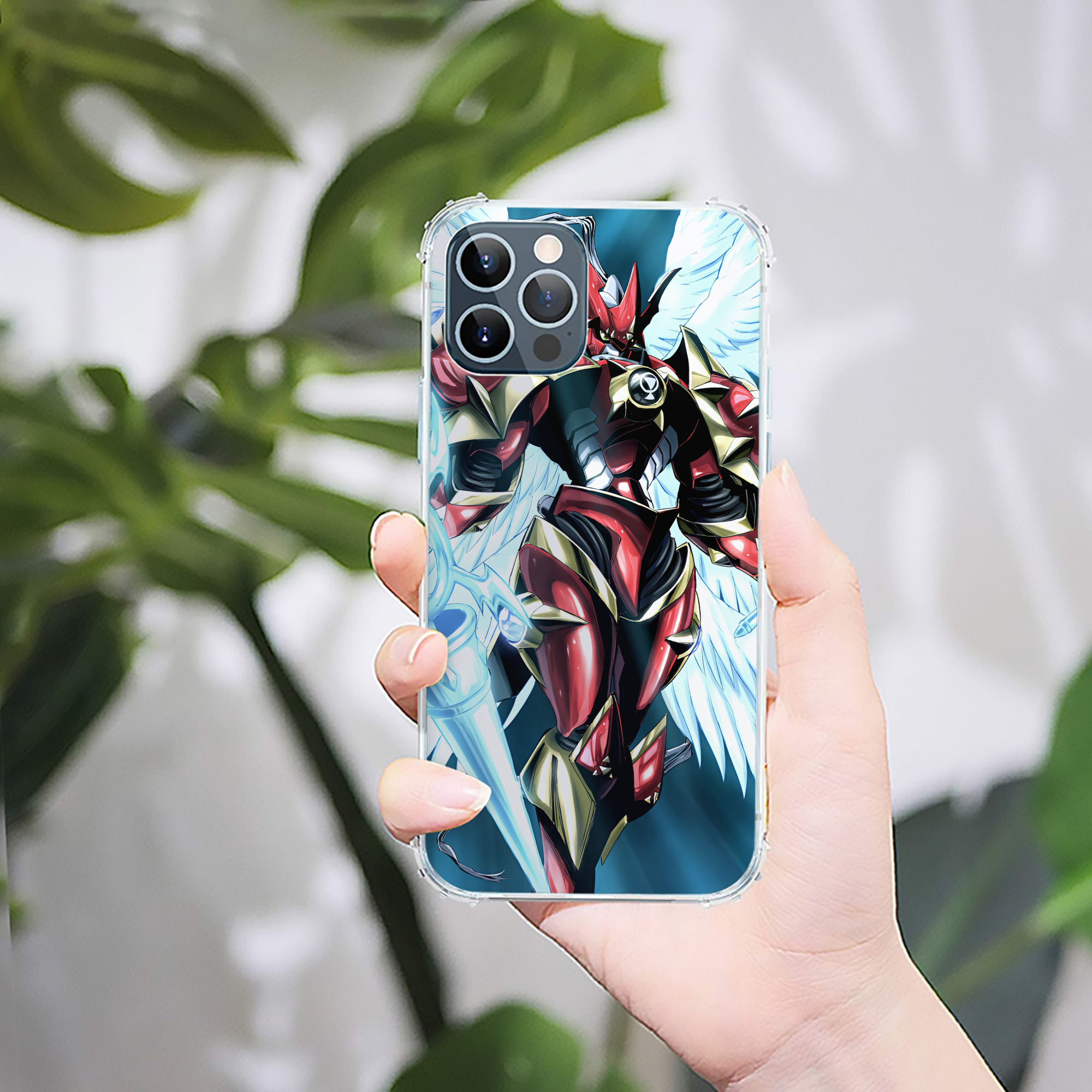 （画像用） Digimon デジタルモンスター/デジモン 【iPhone 12シリーズ対応】透明スマホケース（クリアソフトケース）